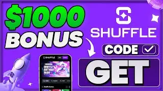 SHUFFLE PROMO CODE - GET | FREE BONUS 100% UP TO $1000 (REFERRAL CODE)