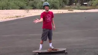 Longboard Trick Tip: 180 Heelside Glove Down
