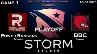 D2CL Playoffs: BBC vs PR, 1 игра, 21.04.2015 @bo3