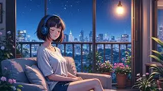 Lofi Hip Hop - Chill Balcony Vibes & Soft Anime Beats | Study, Reflect, or Just Be