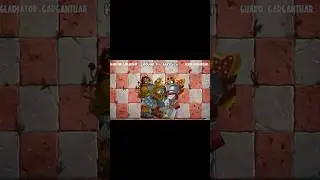 Gladiator Gargantuar vs all Gargantuars. we want someone for our kingdom. #shorts #plantsvszombies