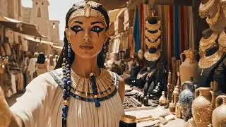 First Person Walking Tour in Ancient Egypt (cinematic animation)