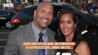 Dwayne Johnson's daughter Simone reveals her wrestling name