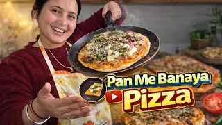 Day 74/365 🍕 Pan Pizza at home 🏠 @priyankarwt_23 