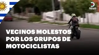 Vecinos de Montevideo molestos por grupos de motociclistas que realizan disturbios | DNews