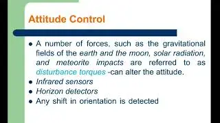 Space segment in satellite communication , Unit 2