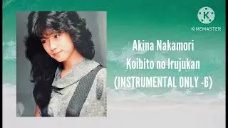 Akina Nakamori - Koibito no Irujikan (Instrumental only lower key -6) 