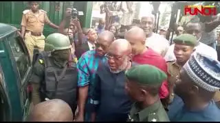 Metuh&rsquo;s Last Wish Before Prison Term: I Need to Sit Where I Can Stretch My Legs | Punch