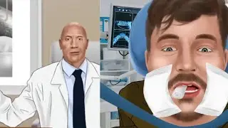 [ASMR]ROCK in Doctor//Teeth Treatment Animation//Teeth Cleaning ASMR Animations 2023December