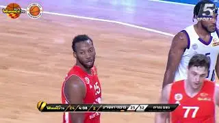 Akil Mitchell Points in Hapoel Nahariya vs. Maccabi Rishon LeZion