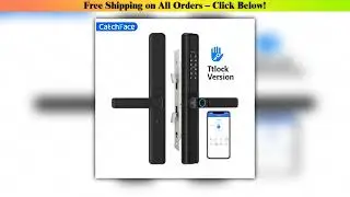 Waterproof Outdoor Fingerprint TUYA WIFI APP RFID Card Code Keyless Smart Electronic Door Lock