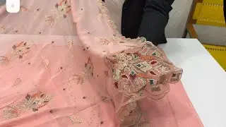 MULTI SINDHI STYLE EMBROIDERED | LAWN VOL 2026|READY TO WEAR BAMBER ORGHANZA WORKING  FANCY DUPATTA 