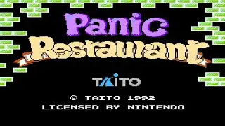 (FC/NES) - Longplay / Walkthrough - Panic Restaurant