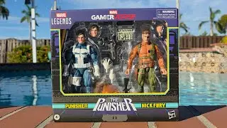 The Punisher & Nick Fury 2-Pack Gamerverse Marvel Legends Review 