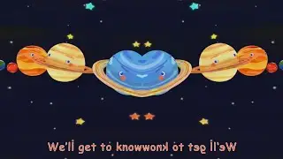 eight planets travel in orbit planets spin around the sun Effects//Sponsored by Klasky Csupo Effects