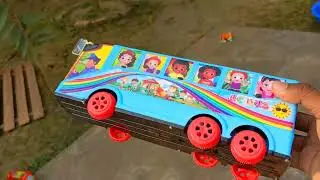 Magical Toy Makeover Transforming Dirty Toys into Sparkling Marvels! cycle ambulance excavator CNG
