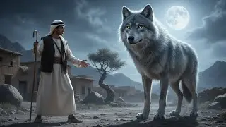 قصة الذئب الذي كان يزور القريه كل شهر مره