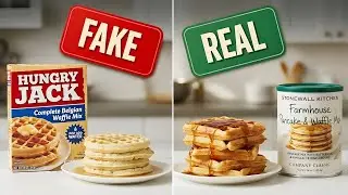 This Is NOT Real Waffle Mix (Even Though The Label Says Buttermilk)