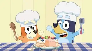 MAKING BLUEY&rsquo;S PAVLOVA 🫐🍰 | Toy Review with KYLIE 💙