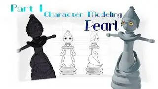 Blender Character Creation Pearl - Part 1 Modeling