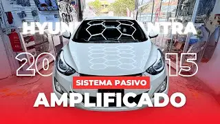 INSTALACIÓN DE SISTEMA PASIVO AMPLIFICADO EN HYUNDAI ELANTRA 2015 | JCAR YOUTUBE