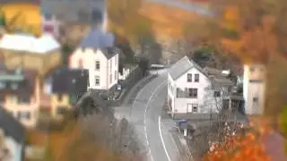 Bad Schwalbach Miniatur-Wunderland Adolfseck im Tilt-shift look
