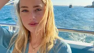 Amber Heard Stuns in Vibrant Bikini, Shows Off Toned Figure