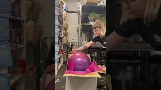 Money surprise balloon, alternative gift idea