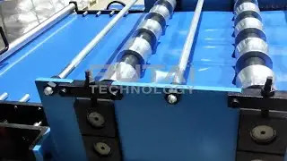 Putai High Quality Trapezoidal Roof Sheet Roll Forming Machine