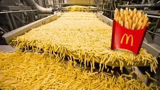 How McDonalds French Fries is Made🍟 | Full Factory Process