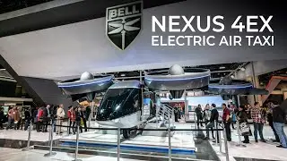 CES 2020 - Bell Textron Nexus 4EXC Uber Electric Air Taxi