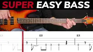 20th Century Boy - T. Rex | BEGINNERS BASS | Scrolling Tabs