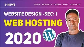 How To Get a Domain Name and Hosting | Website Design Sec: 1