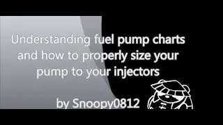 Understanding fuel pump graphs