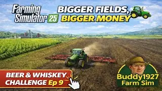 Building a Beer & Whiskey Empire | Corn, Barley & Cows | FS25 Survival Challenge