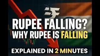 why rupee is falling| explained in hindi 