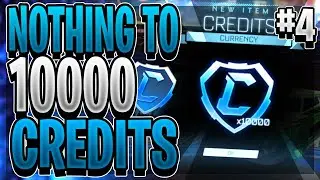 Trading From NOTHING to 10,000 CREDITS Part 4 (Rocket League Nothing to Something)