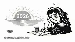 🪫 work lofi | 새해 계획 짜면서 그루브 타기 (2시간 30분) ✍️ | happy new year jazz hip hop lofi