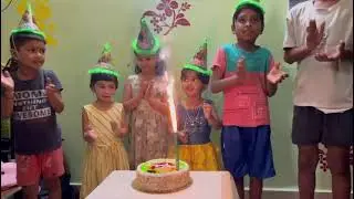 Maheera's birthday celebration video 🎂🎂