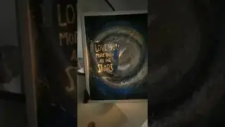 DIY Universe inspired Art #artdiy #art #diy #universe