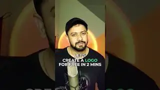 How To Create A Logo For Free In 2 Mins #freelogo #logodesign