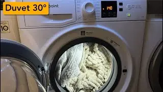 Hotpoint Core NSWM846 - Duvet 30° | Full cycle