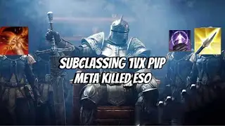 ESO PVP: Подкласс 1vX META убил ESO