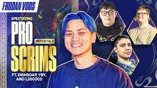 16.3 PBE Scrims Ft. L3SCoco, YBY, and Dishsoap + Boxbox Bash Coaching Scrims! | Frodan Set 16 VOD