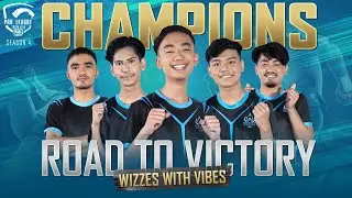 Road To Glory- Wizzes With Vibes | PMPL South Asia Season 4