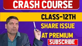 Mother Education Commerce Classes is live crash course 12th accountancy BSEB CBSE issue of share 🙏 
