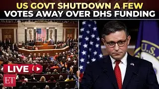 LIVE: Mike Johnson makes big announcement ahead of shutdown vote over DHS fundings, ICE Operations