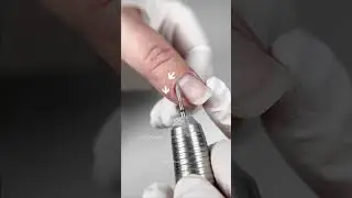 How to use a flame drill bit?💡#naildrillbit #nail #manicure #nailart