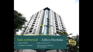 Andar corrido na Savassi em Belo Horizonte - Edif&iacute;cio Month&eacute;lie