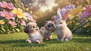 Meet our adorable 3D animal friends! 😻